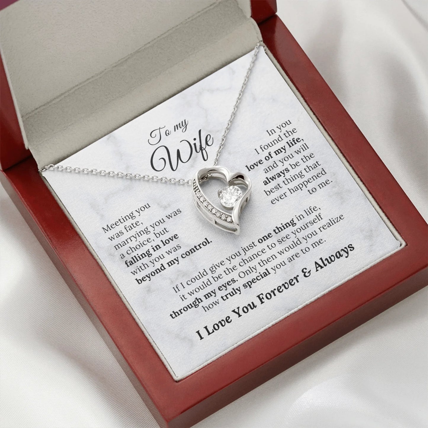 Forever Love Wooden Box 3