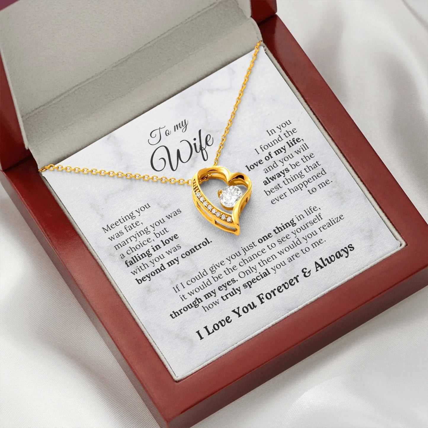 Forever Love Wooden Box 3