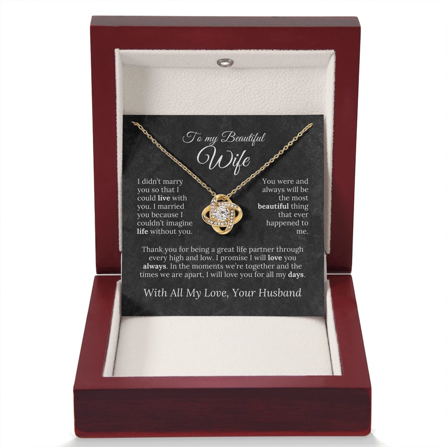 Love Knot Necklace
