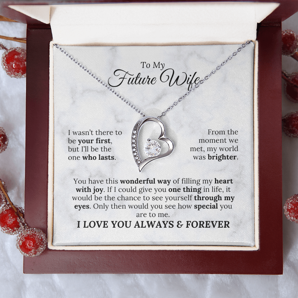 To My Future Wife - Always & Forever – Amora™ CZ Necklace