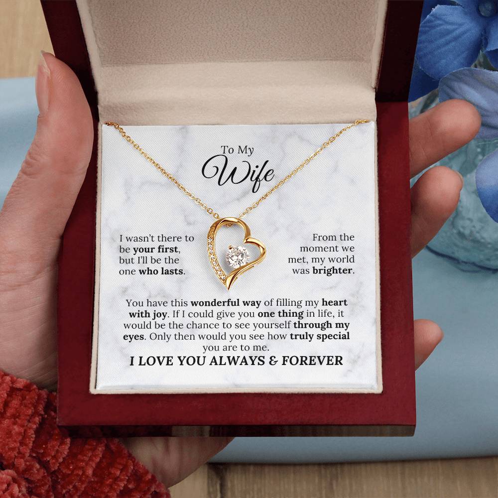 To My Wife - Always & Forever - Amora Necklace – Wv4