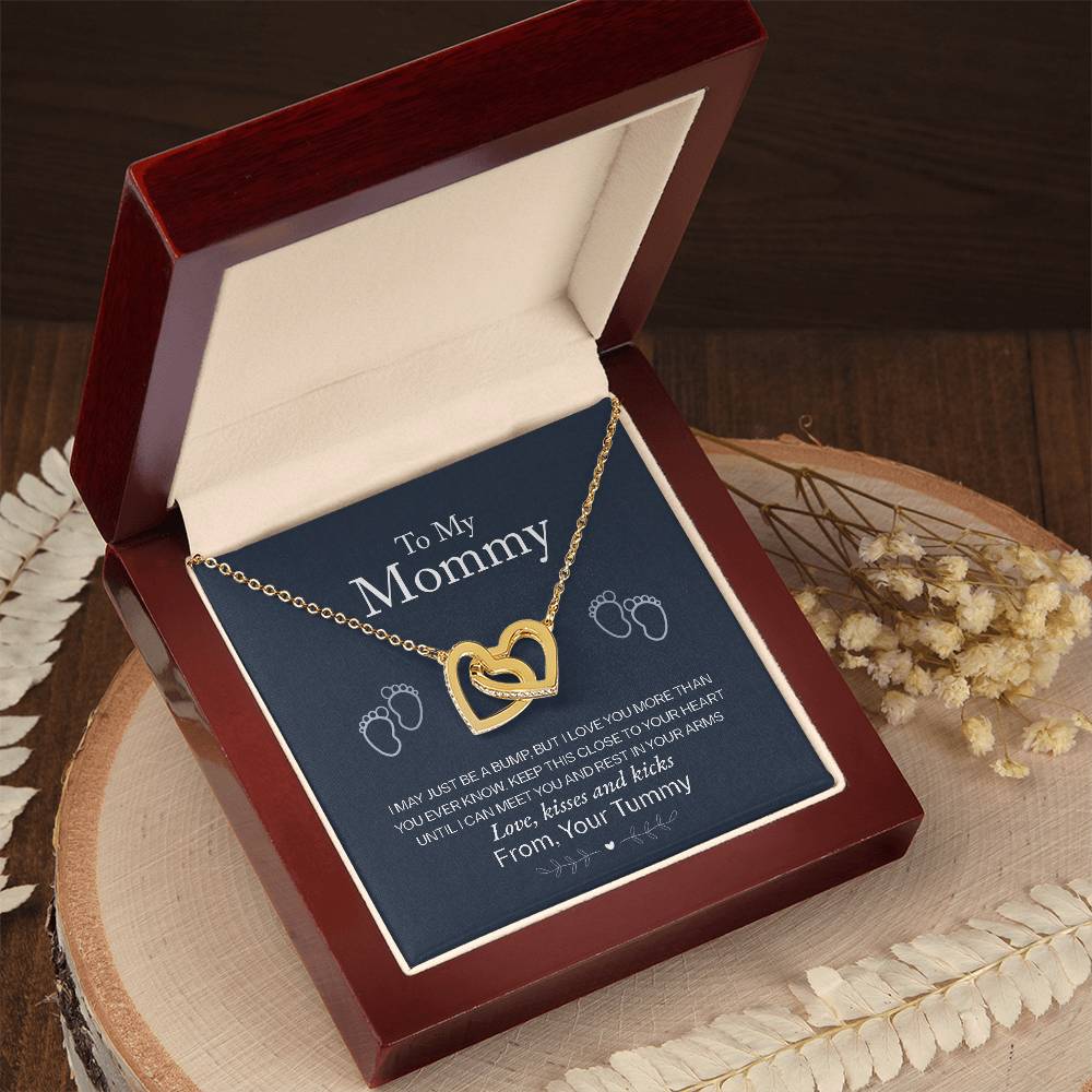 To My Mommy - Love From Your Tummy – Eternal Hearts™ Necklace