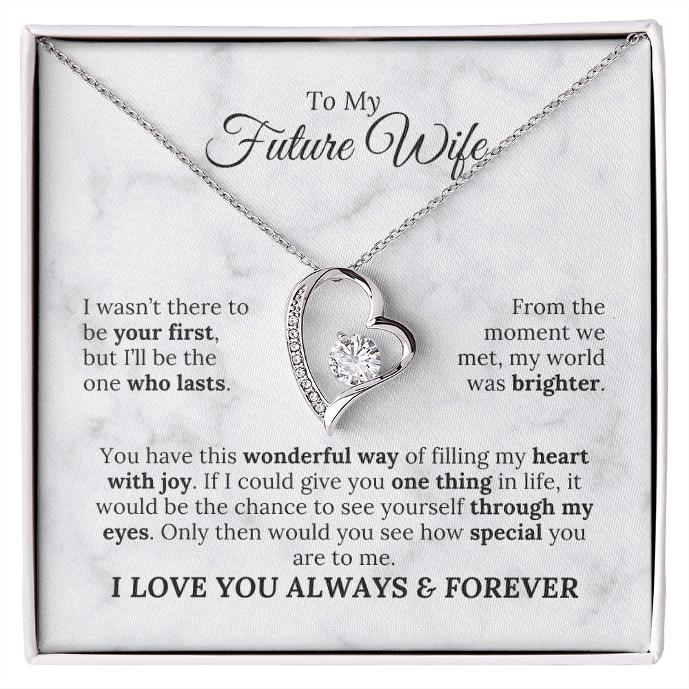 To My Future Wife - Always & Forever – Amora™ CZ Necklace
