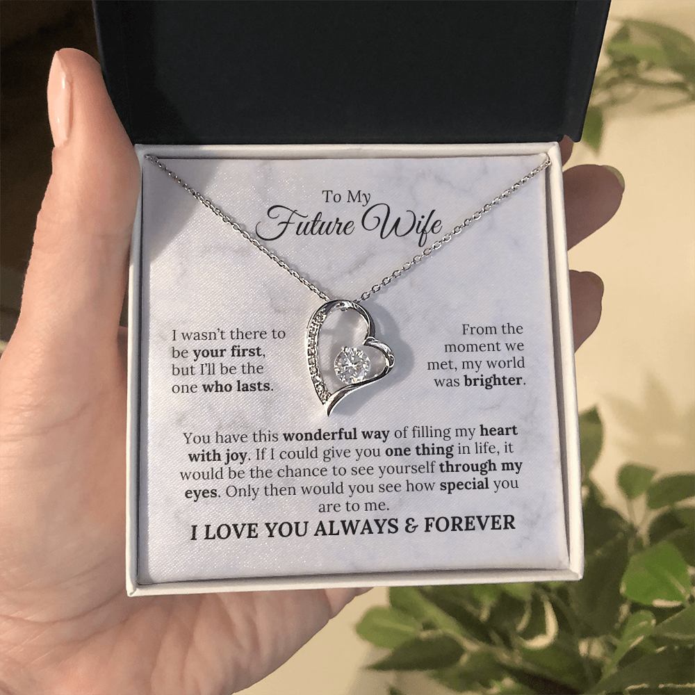 To My Future Wife - Always & Forever – Amora™ CZ Necklace