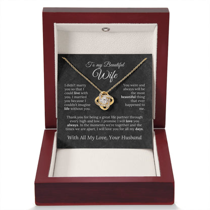 Love Knot Necklace