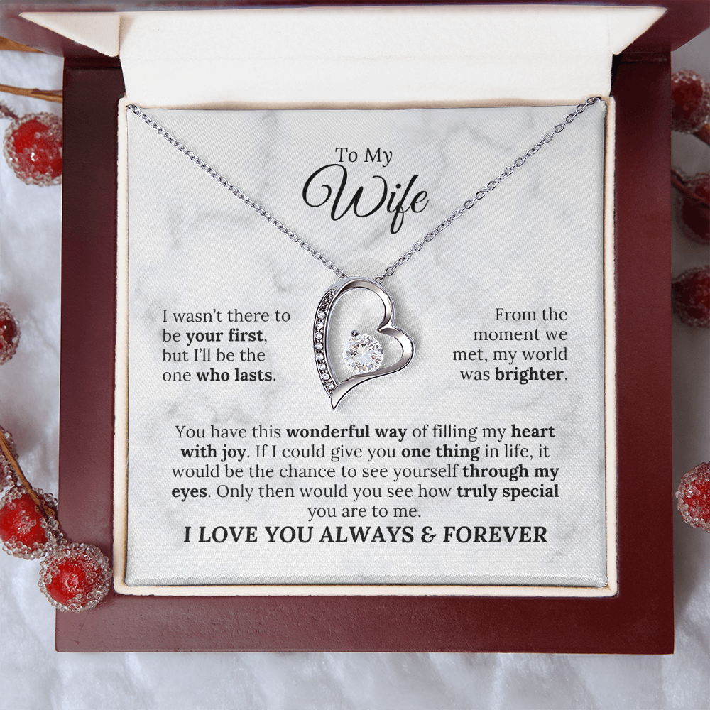 To My Wife - Always & Forever - Amora Necklace – Wv4