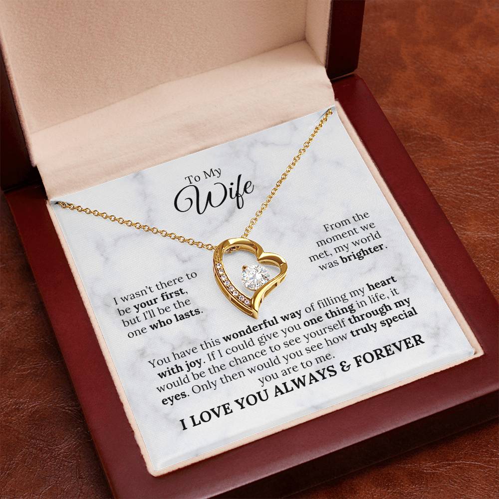 To My Wife - Always & Forever - Amora Necklace – Wv4