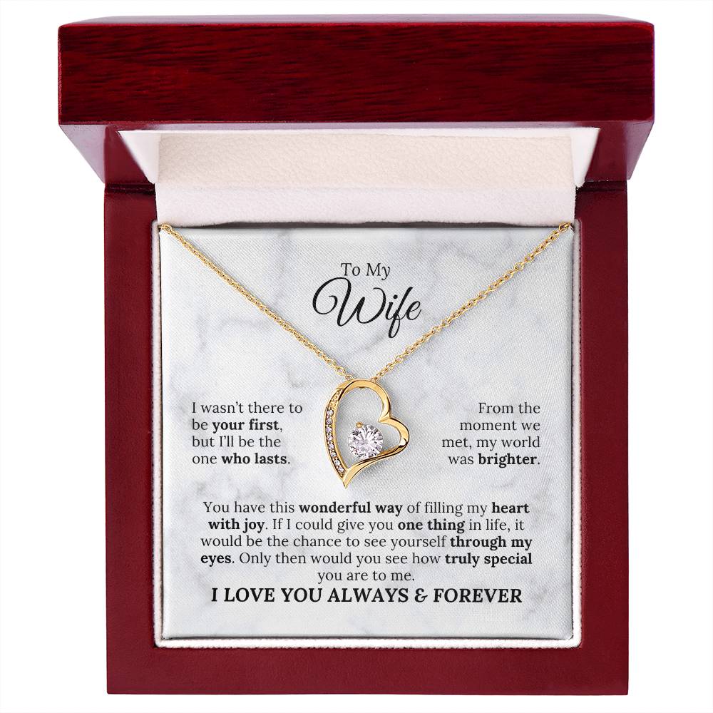 To My Wife - Always & Forever - Amora Necklace – Wv4