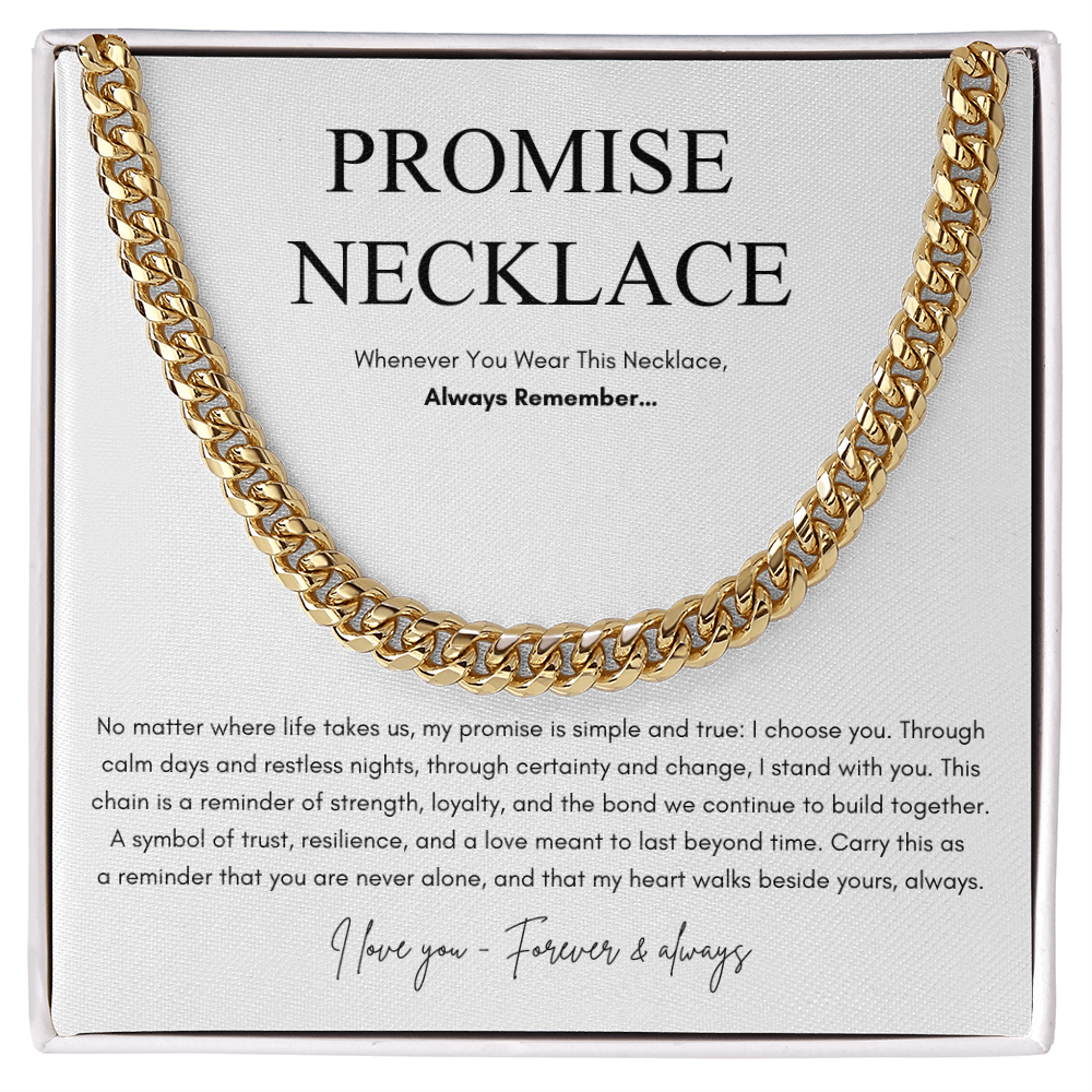 Promise Necklace For Him