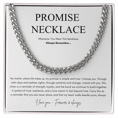 Promise Necklace For Him