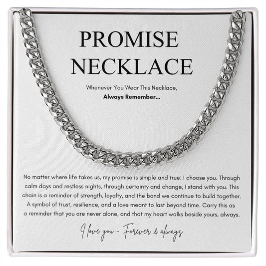 Promise Necklace For Him