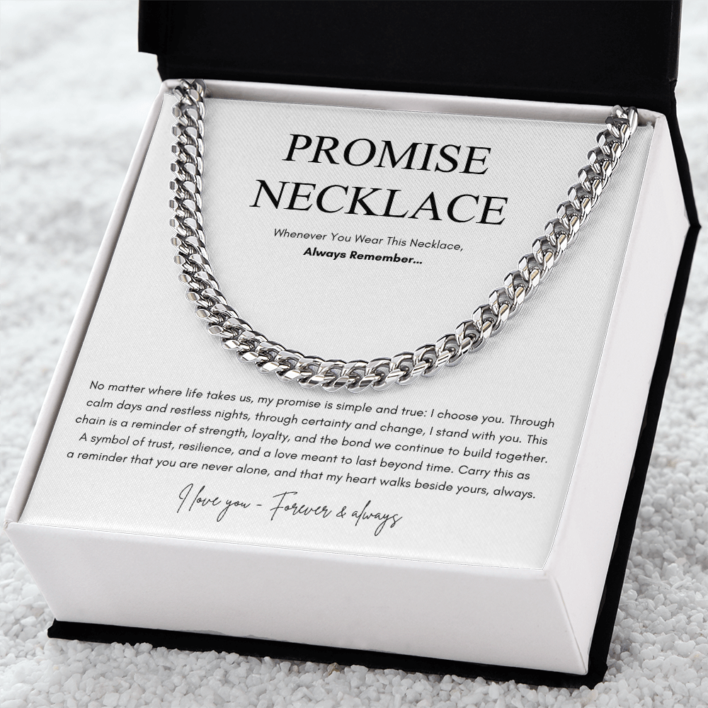 Promise Necklace For Him