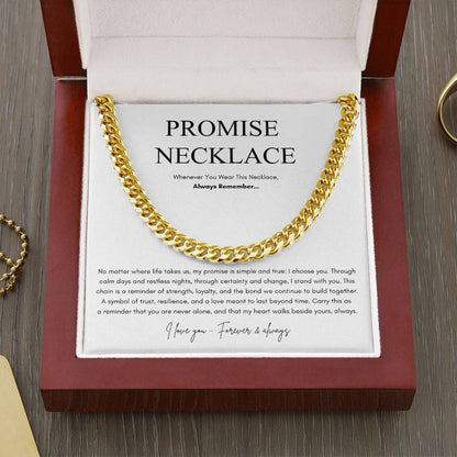 Promise Necklace For Him