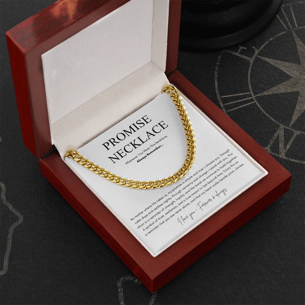 Promise Necklace For Him