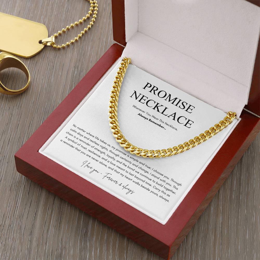 Promise Necklace For Him