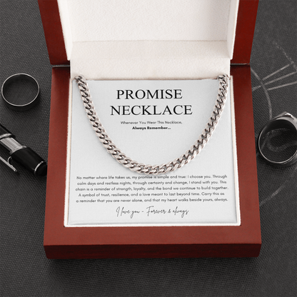Promise Necklace For Him