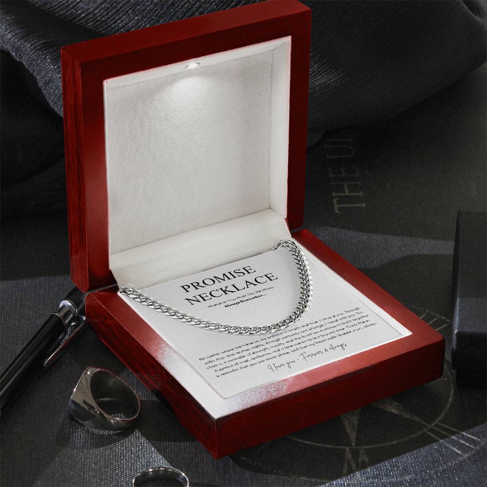Promise Necklace For Him