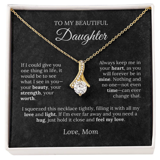 To My Daughter - Know Your Worth - Love Mom – Dv4