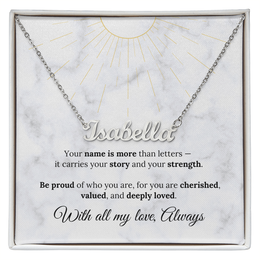 Personalized Name Necklace