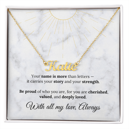 Personalized Name Necklace