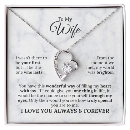 To My Wife - Always & Forever - Amora Necklace – Wv4