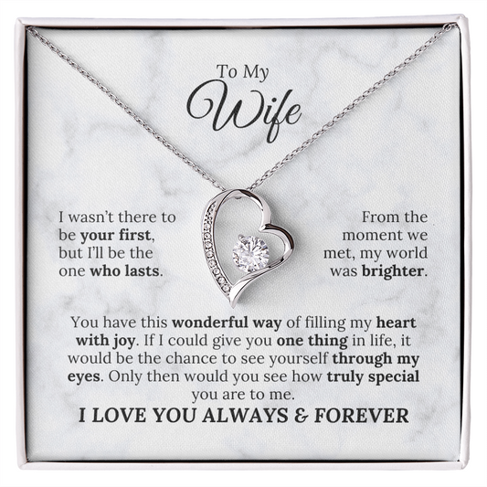 To My Wife - Always & Forever - Amora Necklace – Wv4