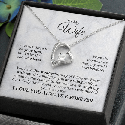 To My Wife - Always & Forever - Amora Necklace – Wv4