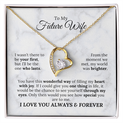 To My Future Wife - Always & Forever – Amora™ CZ Necklace