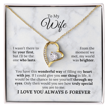 To My Wife - Always & Forever - Amora Necklace – Wv4