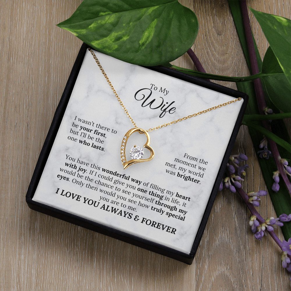 To My Wife - Always & Forever - Amora Necklace – Wv4