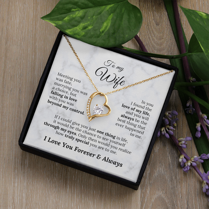 To My Wife - Meeting You Was Fate - Amora Necklace – Wv2