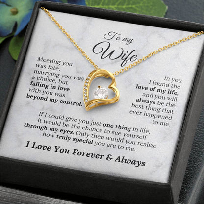 To My Wife - Meeting You Was Fate - Amora Necklace – Wv2